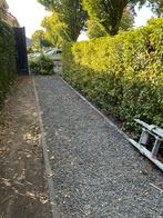 78 vierkante meter split en grindmatten, Tuin en Terras, Ophalen, Zo goed als nieuw, Split