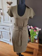 COOLCAT groen jurkje met brede riem maat L valt als M Nieuw, Maat 38/40 (M), Nieuw, Ophalen of Verzenden, Coolcat