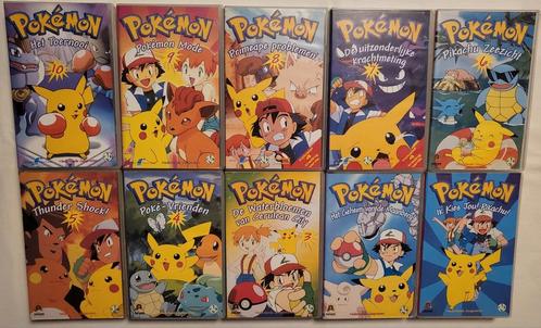 Pokemon Serie Collection 1 t/m 10 VHS Cartoon/Anime, Cd's en Dvd's, VHS | Kinderen en Jeugd, Ophalen of Verzenden