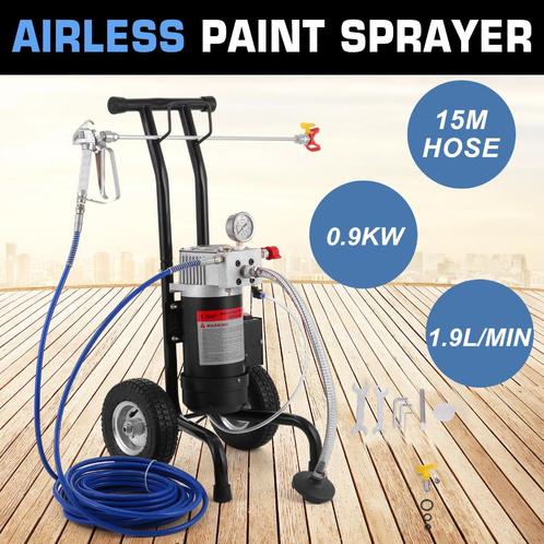 Airless Verfspuit Airless Paint Sprayer 200 Bar. 1.9 L/min., Auto diversen, Autogereedschap, Nieuw, Ophalen of Verzenden