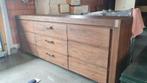 Tafel + dressoir + kast, Huis en Inrichting, Kasten | Dressoirs, Ophalen, Gebruikt, 25 tot 50 cm