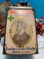 #kerst Antiek Kerstblik London Caramel-Works Breda Holland, Gebruikt, T, Ophalen of Verzenden, N