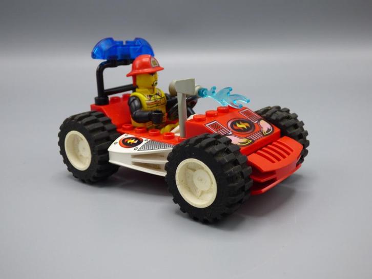 lego 4601 Jackstone Brandweerauto met boekje, Kinderen en Baby's, Speelgoed | Duplo en Lego, Gebruikt, Lego, Complete set, Ophalen of Verzenden