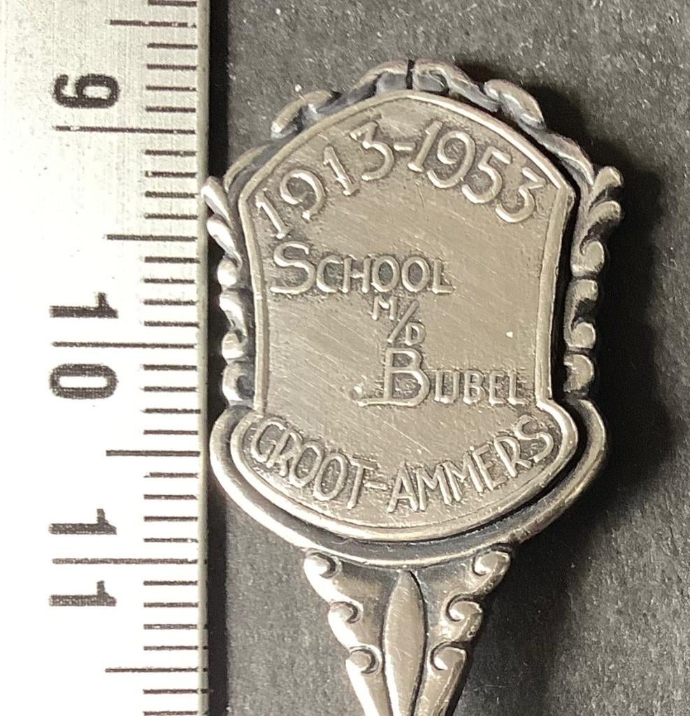 lepel, Groot Ammers, school met de Bijbel 1913-1953 (L2, Ophalen of Verzenden, Gebruikt