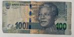 Zuid Afrika 100 Rand 2015 gebruikte staat, Verzenden, Zuid-Afrika, Los biljet