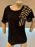 Liu jo shirt met steentjes maat it 42, Kleding | Dames, Maat 38/40 (M), Zwart, Ophalen of Verzenden, Zo goed als nieuw