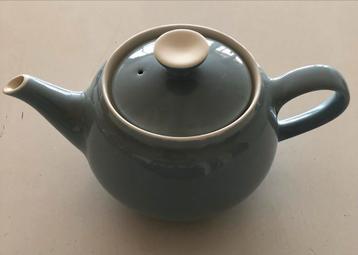 Petrus Regout Blauw Theepotje - Prima Staat beschikbaar voor biedingen