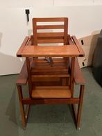 Kinderen bijzet eettafel stoel jaren 80tig, Huis en Inrichting, Ophalen, Gebruikt, Bruin, Eén