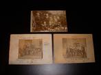 3 Oude foto's van Nederlandse Studenten 1880-1894, Gebruikt, Foto, Ophalen of Verzenden, Voor 1940