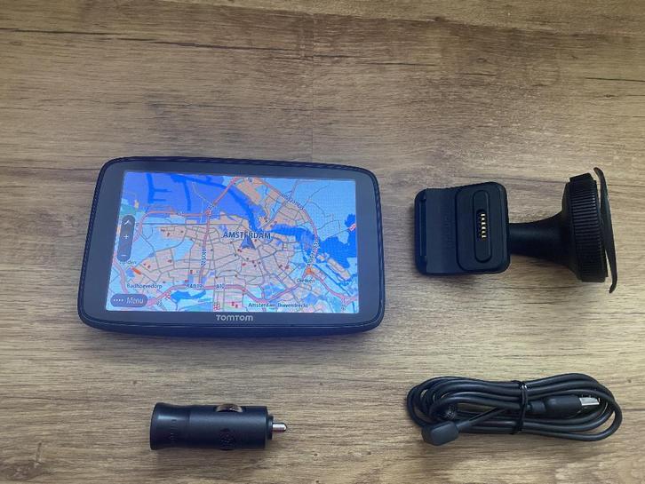 Tomtom GO 6200 World 6inch LifeTime Maps/Traffics en Flits, Auto diversen, Autonavigatie, Gebruikt, Ophalen of Verzenden