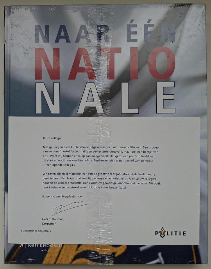 Naar een nationale politie (nieuw ingeseald !), Boeken, Politiek en Maatschappij, Nieuw, Maatschappij en Samenleving, Nederland