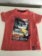Rood shirtje 92 print koraal t-shirt shirts boys palm beach, Jongen, Gebruikt, Shirt of Longsleeve, Prenatal