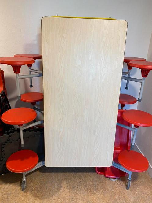 Tafel bso, Huis en Inrichting, Tafels | Eettafels, 50 tot 100 cm, Rechthoekig, Ophalen