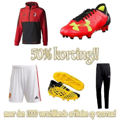 Voetbalartikelen met 50% Korting - Nike Adidas Puma, Kleding | Heren, Sportkleding, Nieuw, Voetbal, Ophalen of Verzenden