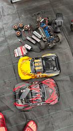 Himoto rc 1/10 auto voor onderdelen, Gebruikt, Auto offroad, Schaal 1:10, Ophalen