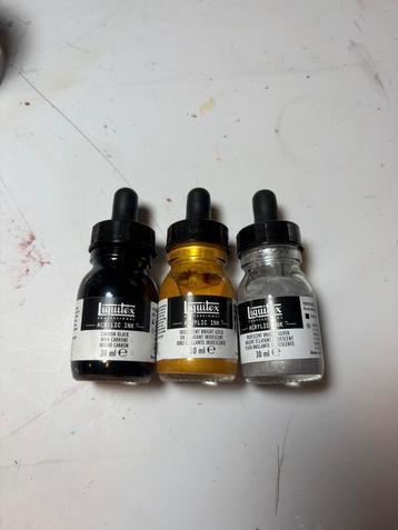 Liquitex acryl ink beschikbaar voor biedingen