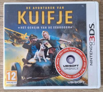 Nintendo 3DS spel Kuifje en het geheim van de eenhoorn beschikbaar voor biedingen