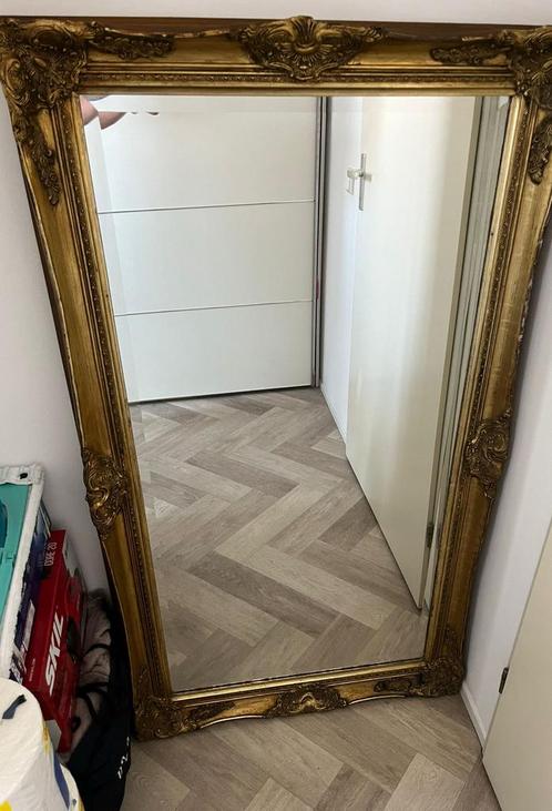 Hele gave spiegel, Huis en Inrichting, Woonaccessoires | Spiegels, Zo goed als nieuw, Minder dan 100 cm, Rechthoekig, Ophalen