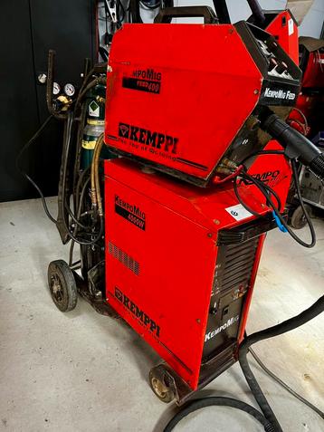 Kemppi 400Ampere synergic. Watergekoeld mig co2 lassapparaat beschikbaar voor biedingen