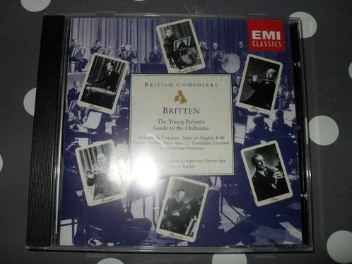 CD BRITTEN-THE YOUNG PERSON'S GUIDE TO THE ORCHESTRA., Cd's en Dvd's, Cd's | Klassiek, Zo goed als nieuw, Orkest of Ballet, Modernisme tot heden