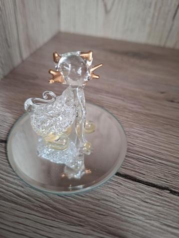 Glazen Kat Ornament beschikbaar voor biedingen