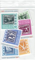 8 zegels van St. Maarten 2016 postfris, Postzegels en Munten, Ophalen of Verzenden, Postfris, Midden-Amerika