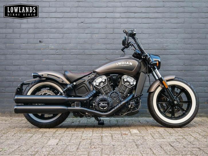 INDIAN MOTORCYCLE SCOUT BOBBER (bj 2018), Motoren, Motoren | Overige merken, Bedrijf, Overig, meer dan 35 kW, 2 cilinders, Motorrijbewijs A