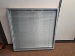 Raam met Luxaflex - Nieuwstaat - 118x118cm, Ophalen