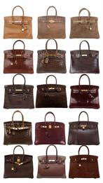 Hermes Bikrin Bag Tas Echt Leer Togo Croco Suède Kelly 30cm, Sieraden, Tassen en Uiterlijk, Tassen | Damestassen, Verzenden, Nieuw