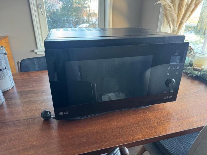 LG MJ3965BIB combimagnetron, Witgoed en Apparatuur, Ovens, Zo goed als nieuw, Vrijstaand, Oven met grill, Minder dan 45 cm, 45 tot 60 cm