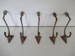 art deco kapstokhaken, 5 stuks, Ophalen, Gebruikt, Wandhaken, Minder dan 100 cm
