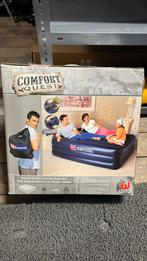 Zelf opblazend luchtbed, Caravans en Kamperen, Verzenden, Ingebouwde pomp, Zo goed als nieuw, 2-persoons