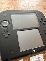 Nintendo 2DS Zwart/Blauw + Games, Spelcomputers en Games, Spelcomputers | Nintendo 2DS en 3DS, Zwart, 2DS, Ophalen of Verzenden