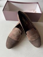 Mooie volledig leren schoenen maat 38 nieuw, Bruin, Instappers, Nieuw, Ophalen of Verzenden