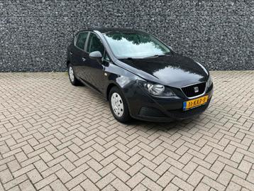 Seat Ibiza 1.2 44KW 5DRS 2010 Zwart beschikbaar voor biedingen