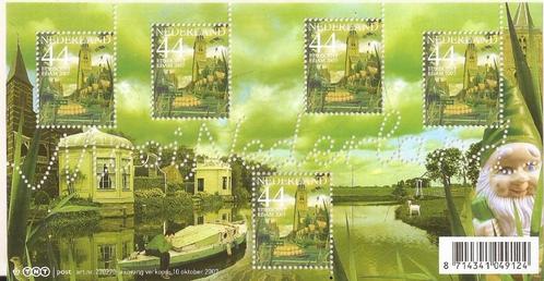 Postzegelvelletje Mooi Nederland Edam 2007 Postfris Prachtig, Postzegels en Munten, Postzegels | Nederland, Postfris, Na 1940