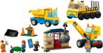 LEGO 60391 Kiepwagen, bouwtruck en sloopkraan Voertuigen, Lego, Lego, Nieuw, Ophalen of Verzenden