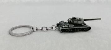 Sleutelhanger tank zilverkleurig beschikbaar voor biedingen