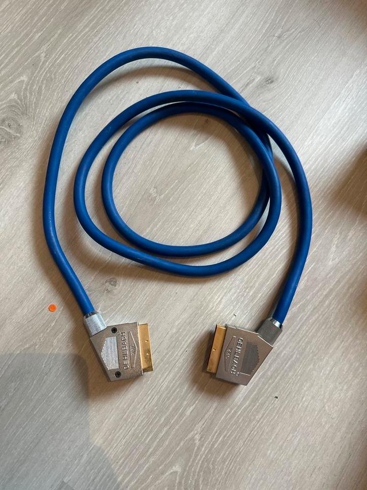 Oehlbach XXL SCART Kabel - Topkwaliteit!, Audio, Tv en Foto, Audiokabels en Televisiekabels, Gebruikt, Scartkabel, 2 tot 5 meter