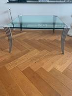 Salontafel design Peter Ghyczy 90x90 cm., Huis en Inrichting, Tafels | Salontafels, Ophalen, Gebruikt, 50 tot 100 cm, Vierkant