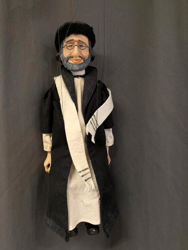Rabbi marionetten pop rek5, Antiek en Kunst, Antiek | Speelgoed, Ophalen of Verzenden