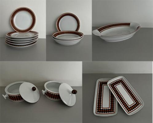 VINTAGE SERVIES VAN BAVARIA VOHENSTRAUSS - Johann Seltmann., Huis en Inrichting, Keuken | Servies, Gebruikt, Overige typen, Overige stijlen