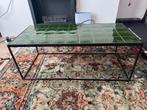 Zuiver Glazed salontafel green groen, Huis en Inrichting, Ophalen, Gebruikt, 50 tot 100 cm, Metaal