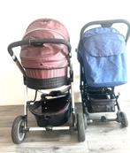BUGGY + REIS BEDTJE (2 kinderwagens) + PARAPLU + REIGENHOES, Kinderen en Baby's, Kinderwagens en Combinaties, Zo goed als nieuw