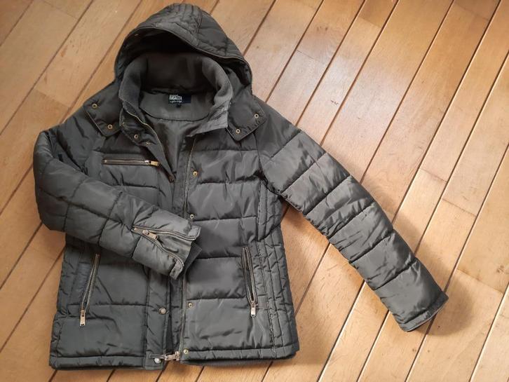 BELLA RAGAZZA jas jack cardigan leger groen maat M, Kleding | Dames, Jassen | Winter, Zo goed als nieuw, Maat 38/40 (M), Groen