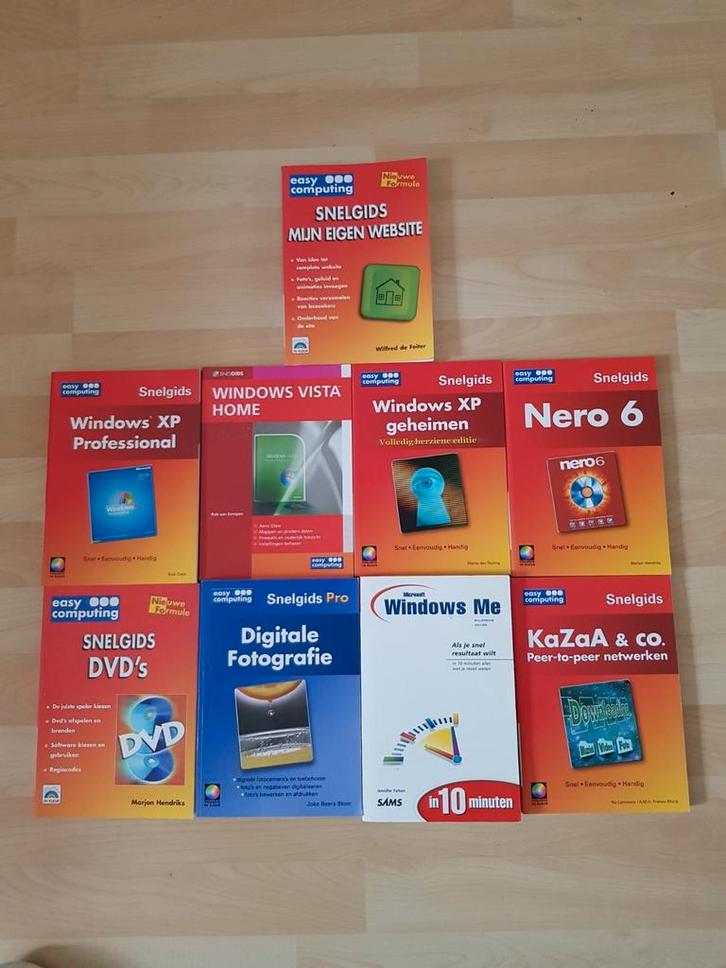 6 Handige snelgidsen van easy computing in 1 koop., Boeken, Hobby en Vrije tijd, Zo goed als nieuw, Ophalen of Verzenden