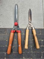 Hand heggenschaar 2 stuks, Tuin en Terras, Heggenscharen, Ophalen of Verzenden, Gebruikt, Handmatig