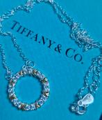 Mooie ketting s925 sterling silver zilver, Nieuw, Ophalen of Verzenden, Zilver, Met strass