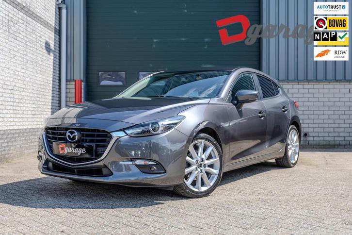 Mazda 3 2.0 SkyActiv | Automaat | Zeer mooie auto | Achterui, Auto's, Mazda, Bedrijf, Te koop, ABS, Achteruitrijcamera, Airbags