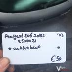 Peugeot 206 3drs 2003 Wagennr 2500021 Achterklep, Ophalen, Gebruikt, -, Achter